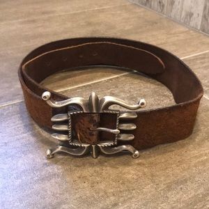 Men’s RRL Leather Belt